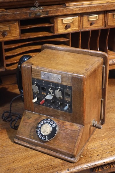 telephone ancienne centrale telephonique vintage tableau pour reseau BC 1950 